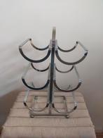 Vintage Chroom Wijnrek, Art Deco. 2 stuks verkrijgbaar!, Huis en Inrichting, Ophalen of Verzenden