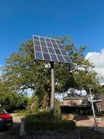 Zonnepanelen (20x) op stormbestendige zuil van 10m, Ophalen, Gebruikt, Compleet systeem