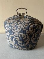 NIEUWSTAAT theemuts - theebeurs met knipsluiting - klem  D.E, Ophalen of Verzenden, Zo goed als nieuw