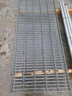 Dubbelstaafmat hekwerk 1 meter hoog verzinkt, Ophalen, IJzer, Dubbelstaafmat hekwerk