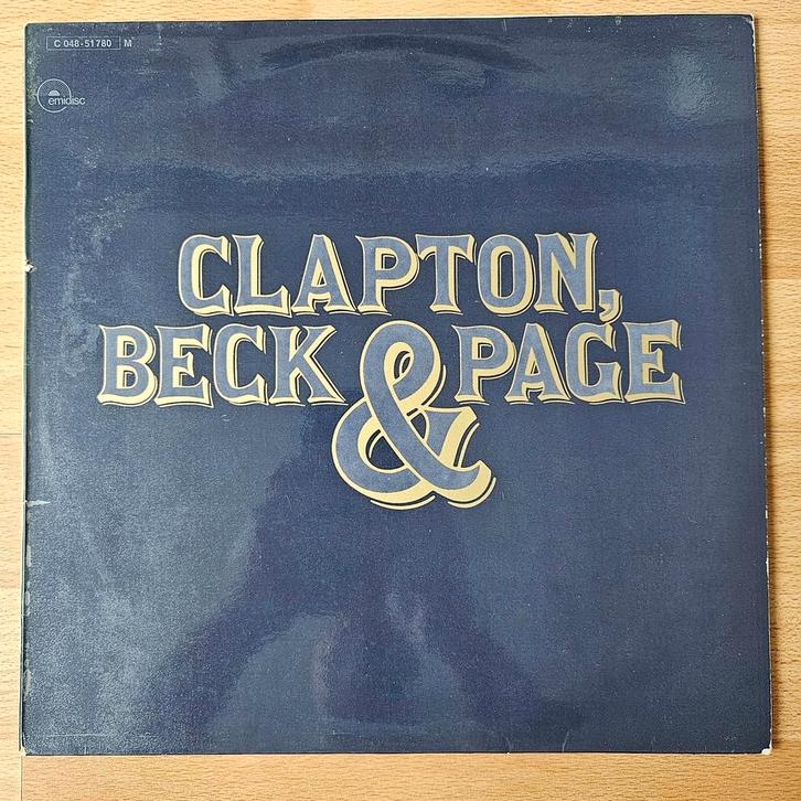 Clapton, Beck & Page - Lp, Cd's en Dvd's, Vinyl | Rock, Gebruikt, Poprock, 12 inch, Ophalen of Verzenden