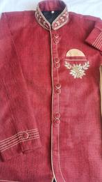 Hindi sherwani, Kleding | Heren, Trouwkleding en Trouwaccessoires, Ophalen, Zo goed als nieuw, Wit, Ivoor of Crème, Accessoires