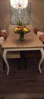 Landelijke eettafel 1.90 x 95 (zonder stoelen), Ophalen, 50 tot 100 cm, Zo goed als nieuw, Vijf personen of meer