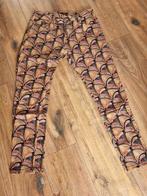 Mooie broek met print - Maat 40, Kleding | Dames, Broeken en Pantalons, Maat 38/40 (M), Bruin, Ophalen of Verzenden, Driekwart