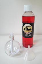 Nieuw in cadeauverpakking: olielampje & rode lampolie, Ophalen of Verzenden, Nieuw, Overige materialen, Minder dan 25 cm