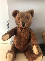 Jaren 40-50  bruine mohair Steiff teddybeer  US ZONE ., Verzamelen, Ophalen of Verzenden, Gebruikt, Stoffen beer, Steiff