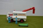 Vintage fisher price rescue wagen 303 met brancard en 2 popp, Ophalen of Verzenden, Gebruikt, Speelset