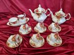 Royal albert old country rose thee servies, Antiek en Kunst, Ophalen of Verzenden