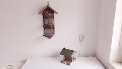 Voederhuisjes voor vetblokken en pinda's vogelbescherming, Tuin en Terras, Vogelhuisjes en Vogelbaden, Gebruikt, Ophalen of Verzenden