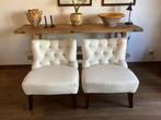Set van 2 Elegante Franse Fauteuils – Tijdloos & Stijlvol, Huis en Inrichting, Ophalen, Gebruikt, 75 tot 100 cm, 50 tot 75 cm