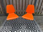 Set van twee oranje stoelen (vilmar ikea), Ophalen, Zo goed als nieuw, Overige kleuren, Twee