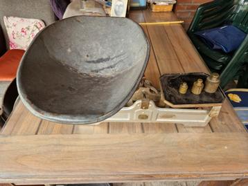 Antieke Groente Weegschaal - 1964 beschikbaar voor biedingen