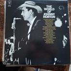 Johnny Horton the world of 2lp, Verzenden, 1960 tot 1980, Zo goed als nieuw, Overige formaten