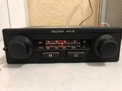 BECKER AVUS 803 FM AM RADIO OLD KLASSIEK PORSCHE MERCEDES, Auto diversen, Autoradio's, Zo goed als nieuw, Ophalen of Verzenden