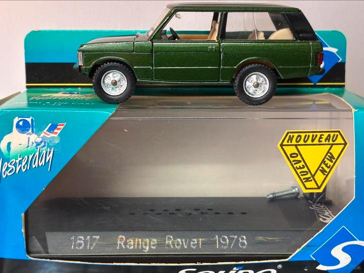 Solido 1/43 Land Rover Range Rover zgan, in ovp, Hobby en Vrije tijd, Modelauto's | 1:43, Zo goed als nieuw, Auto, Solido, Ophalen of Verzenden