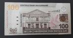 Suriname 100 Dollar november 2004 UNC, Ophalen of Verzenden, Zuid-Amerika, Los biljet