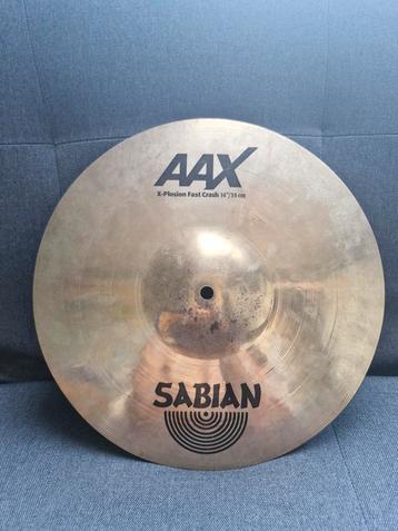 Sabian AAX X-plosion 14 inch crash te koop beschikbaar voor biedingen