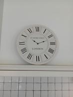 Brocante Houten Wandklok - London Style, Huis en Inrichting, Woonaccessoires | Klokken, Ophalen of Verzenden, Gebruikt, Analoog