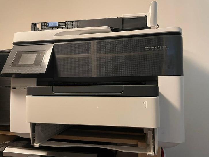 HP OfficeJet Pro 7740 All-in-One Printer A3, Computers en Software, Printers, Gebruikt, All-in-one, Inkjetprinter, Draadloos, Ophalen