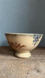 Antieke franse beboterde spoelkom, Antiek en Kunst, Curiosa en Brocante, Ophalen of Verzenden