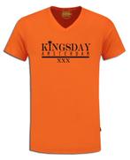 Koningsdag T-Shirt Kingsday Amsterdam maten t/m 7XL, Nieuw, Oranje, Ophalen of Verzenden