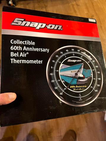 Snap on Thermometer bel air bierspel dartbord beschikbaar voor biedingen