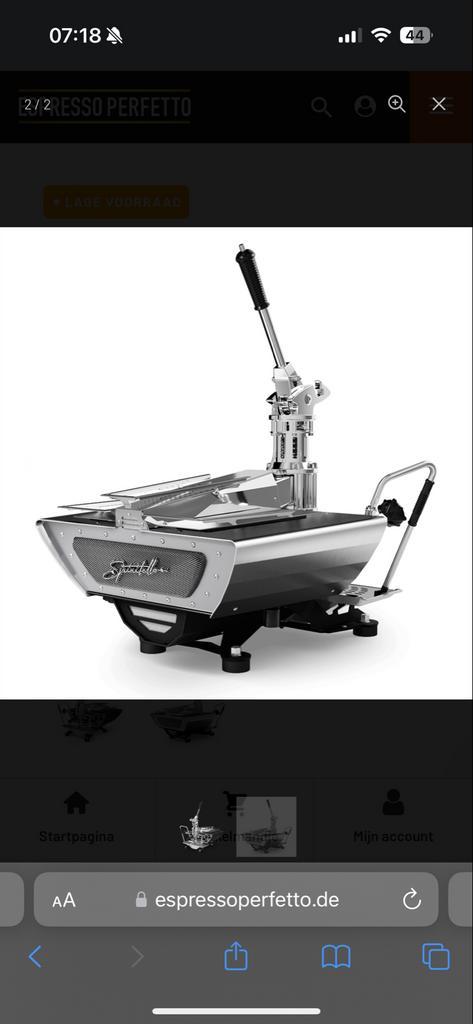 Gezocht Espressomachine Kees van der Westen Spiritello, Witgoed en Apparatuur, Koffiezetapparaten, Espresso apparaat, Ophalen