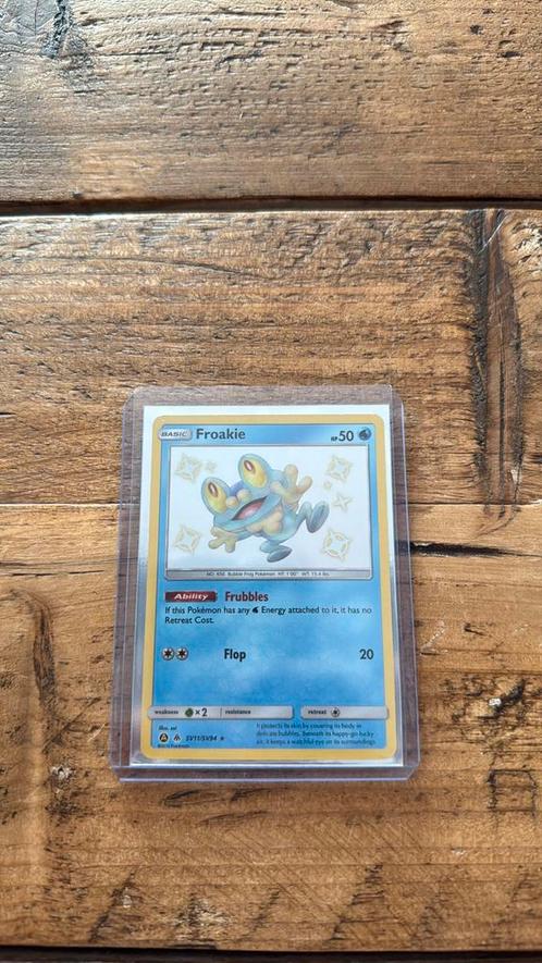 Pokémon Froakie kaart, Hobby en Vrije tijd, Verzamelkaartspellen | Yu-gi-Oh!, Zo goed als nieuw, Losse kaart, Ophalen of Verzenden