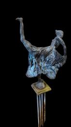 Bronzen Danseres op Voetstuk, Ophalen of Verzenden