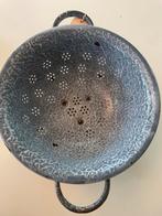 Emaille vergiet wolkjes, Ophalen