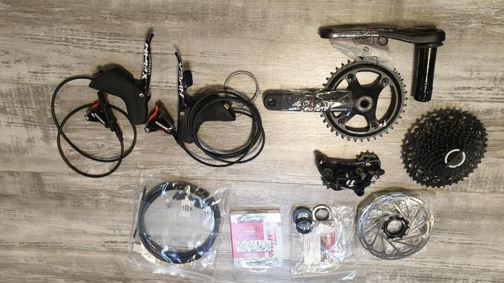 Sram Apex 1x11 Groepset Nieuw! Gravel, Fietsen en Brommers, Fietsonderdelen, Nieuw, Racefiets, Derailleur of Ketting, Ophalen