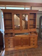 Te koop bijzondere teak kast, Huis en Inrichting, Kasten | Buffetkasten, Ophalen, Gebruikt, 200 cm of meer, Met deur(en)