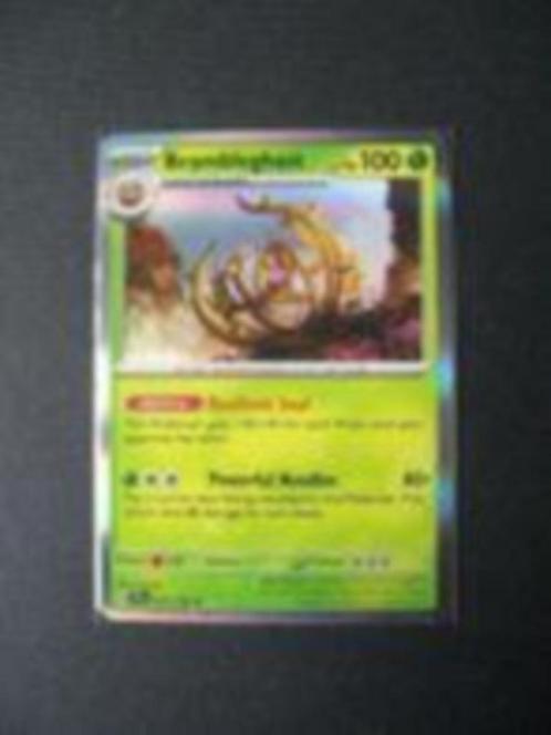 9437: Nieuwe Pokemonkaart Holo Rare BRAMBLEGHAST (021/162), Hobby en Vrije tijd, Verzamelkaartspellen | Pokémon, Nieuw, Losse kaart