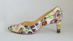 Peter Kaiser elegante pumps maat 38 met bloemmotief, Peter Kaiser, Pumps, Overige kleuren, Ophalen of Verzenden