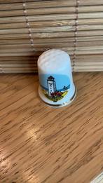 Noordwijk vuurtoren vingerhoed vingerhoedje vingerhoedjes, Verzenden, Nieuw, Porselein, Nederland
