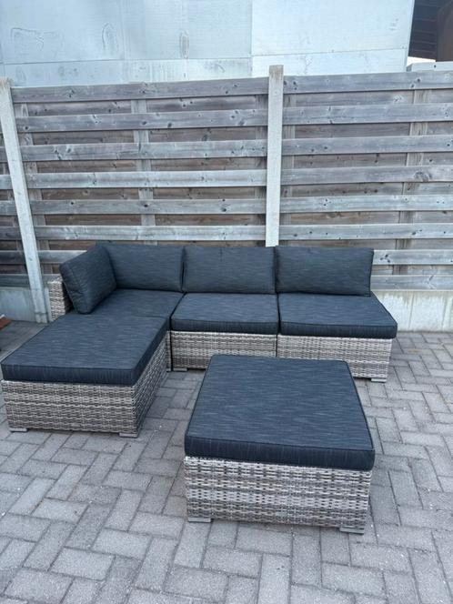 Luxe 5-delige Loungeset – Pure Garden & Living goede staat, Tuin en Terras, Tuinsets en Loungesets, Zo goed als nieuw, Loungeset