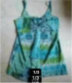 Dames topje Etam mtL Turqouise nylon, Overige kleuren, Miss Etam., Maat 42/44 (L), Ophalen of Verzenden