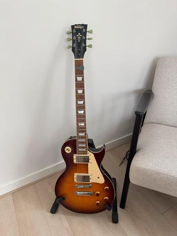 Vintage V100 Elektrische Gitaar - Les Paul Model beschikbaar voor biedingen
