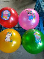 PARTIJ VOETBAL MET UNICORN ASSORTI KLEUREN 21-23CM, ., Nieuw, Ophalen of Verzenden, .