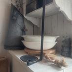 Zwarte hang kandelaar voor dinnerkaars/ en stompkaars, Ophalen of Verzenden