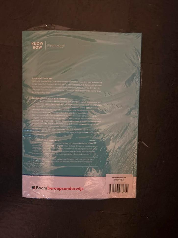 - Basisboek Financiële Administratie deel 1 werkboek en theo, Boeken, Studieboeken en Cursussen, Nieuw, MBO, Beta, Ophalen of Verzenden