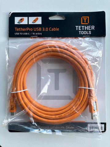 TetherPro USB 3.0 Kabel - USB naar USB-C - 4.6m beschikbaar voor biedingen
