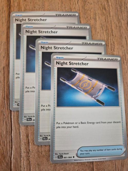 Night Stretcher trainer, Shrouded Fable, near Mint, Hobby en Vrije tijd, Verzamelkaartspellen | Pokémon, Nieuw, Losse kaart, Ophalen of Verzenden
