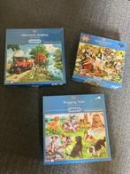 Te koop 3 stuks Gibsons puzzels van 500 stukjes, Hobby en Vrije tijd, Denksport en Puzzels, Ophalen, 500 t/m 1500 stukjes, Zo goed als nieuw