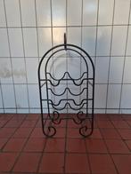 Stijlvol metalen wijnrek voor 6 flessen, Ophalen, Gebruikt, 5 tot 15 flessen, Metaal