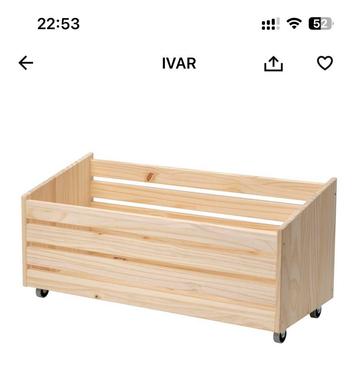 IVAR - opbergbak op wielen beschikbaar voor biedingen