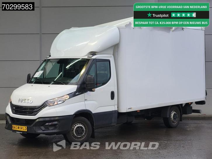 Iveco Daily 35S16 Laadklep Automaat SCHADE Bakwagen 160PK Ai, Auto's, Bestelauto's, Bedrijf, Te koop, Achteruitrijcamera, Airconditioning
