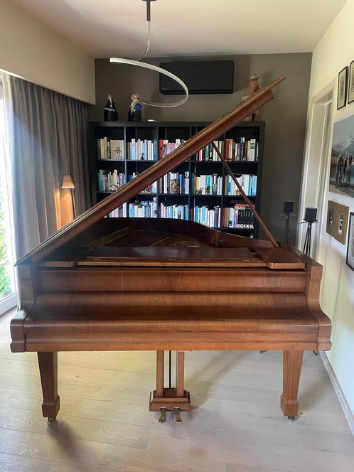 August Förster vleugel bn 83290* (165 cm lang), Muziek en Instrumenten, Piano's, Gebruikt, Vleugel, Bruin, Ophalen of Verzenden