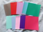1 EURO OF GRATIS Set 7: 10 origami blaadjes papier 15x15 cm, Hobby en Vrije tijd, Knutselen, Ophalen of Verzenden, Nieuw, Materiaal