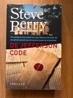 Steve Berry - De Jefferson code, Ophalen of Verzenden, Zo goed als nieuw, Steve Berry